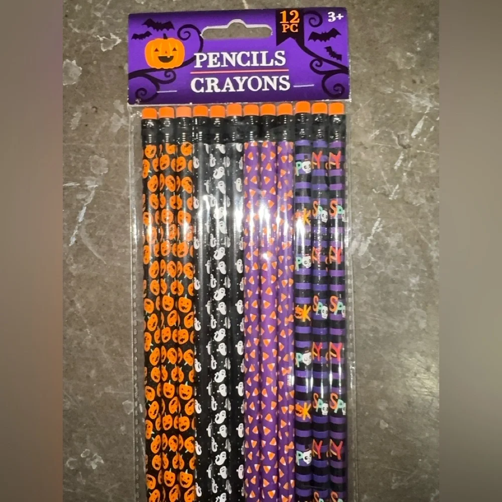Halloween Themed Pencils - Pack of 12